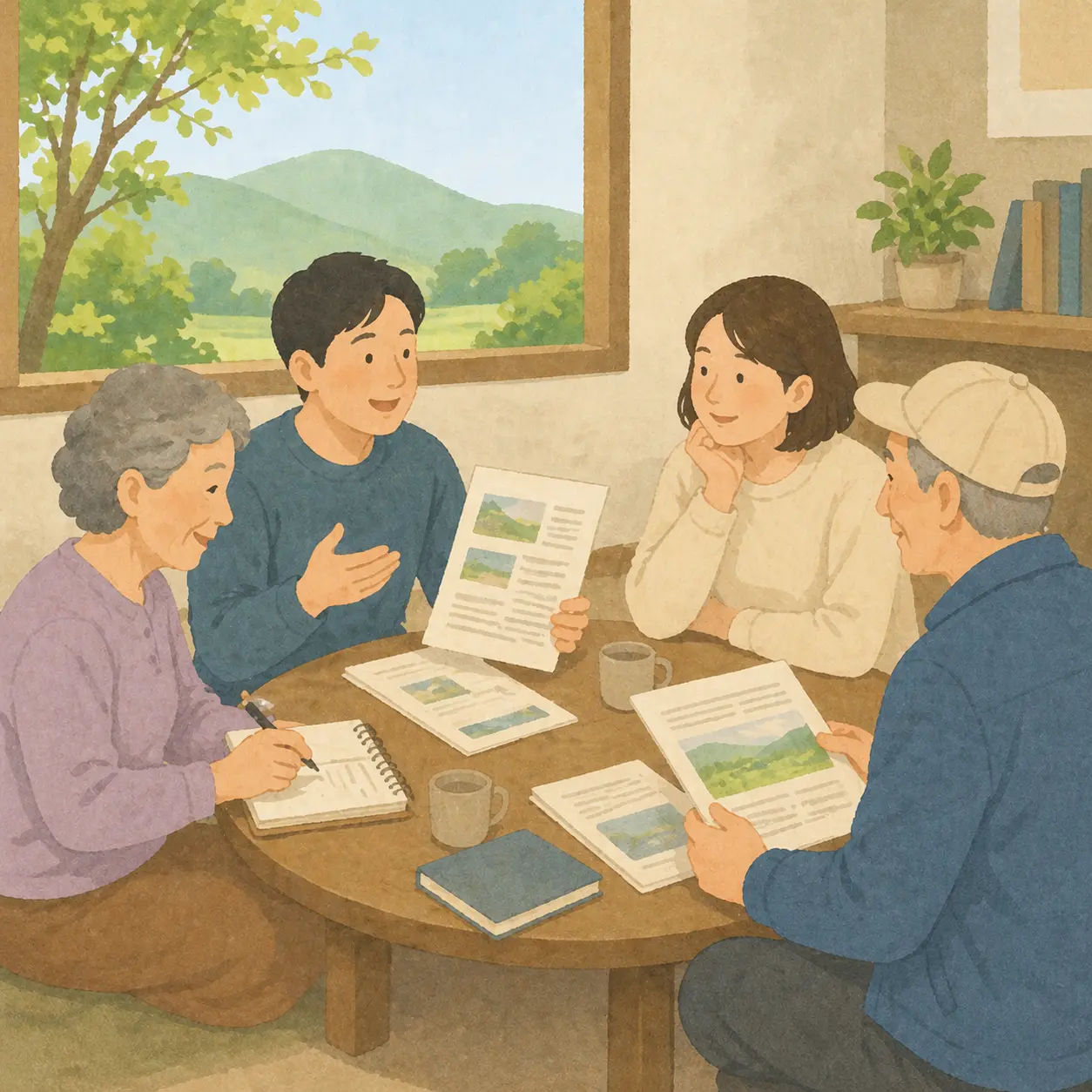 완주 지역공동체 기록 이미지
