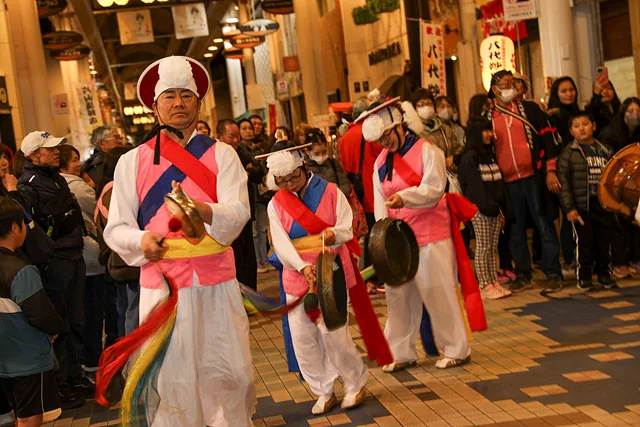 완주 농악단, 일본 유네스코 축제 '묘켄사이'에서 화려한 연주